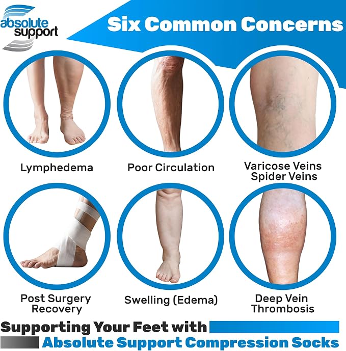 ABSOLUTE SUPPORT Cotton Compression Socks - Image 7