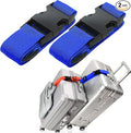 2Pack Luggag Straps for Carry On Bag, Adjustable Suitcase Belt Add Bag Travel by Ajmyonsp