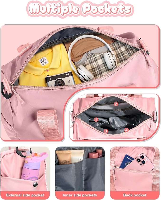 Easter Basket Stuffers Gifts for Kids-Girl Gym Bag - Image 5
