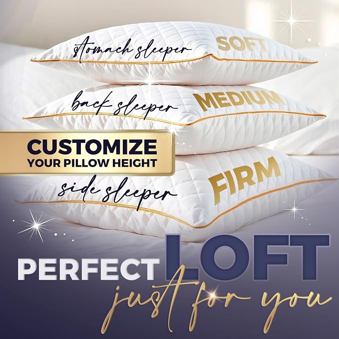 Royal Therapy King Memory Foam Pillows 4-Pack - Image 4