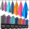 Sfee 2 Pack Microfiber Travel Towel, Quick Dry & Super Absorbent, Lightweight by Sfee