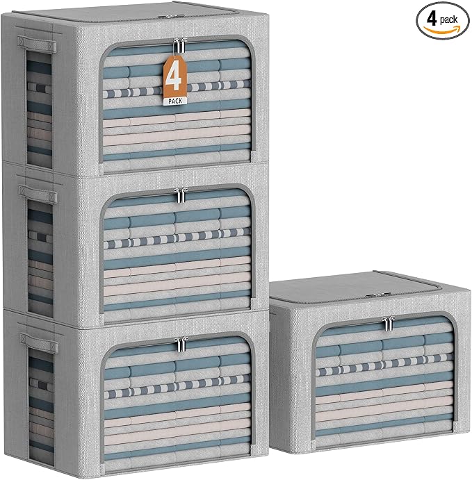 4 Pack Clothes Storage Bins by CYhom