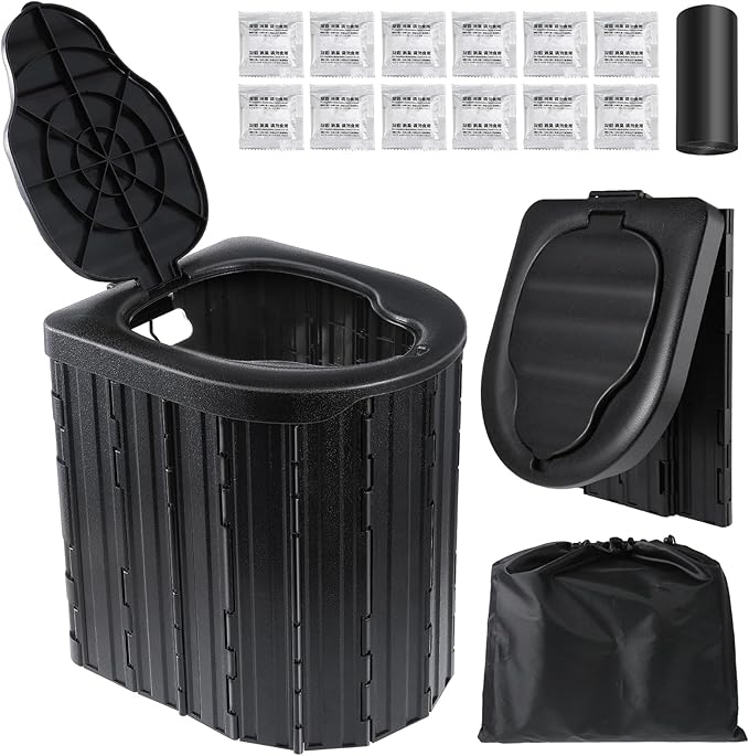 Camping Toilet, Portable Toilet by Sckee