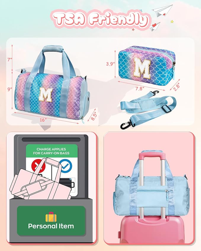 Girls Gifts 9-10 Year Old-Girl Gym Bag - Image 3