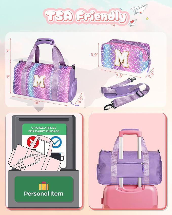 Valentines Day Gift for Girls-Girl Gym Bag - Image 3