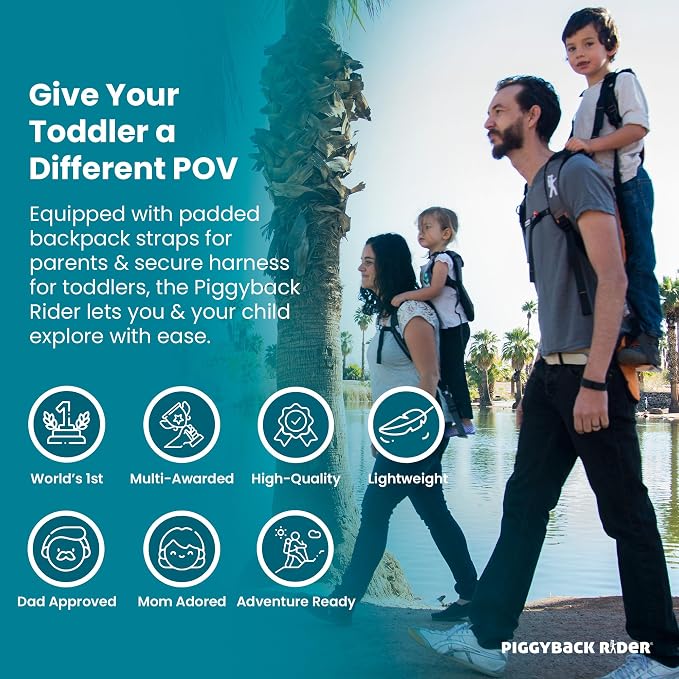 Piggyback SCOUT Toddler Carrier Backpack Deluxe - Image 4