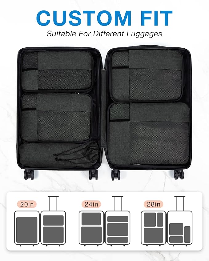 BAGSMART Compression Packing Cubes - Image 3