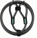 10 ft x 1/2" Heavy Duty Cut-Proof Security Cable | Flexible Vinyl-Coated by DAOSEC