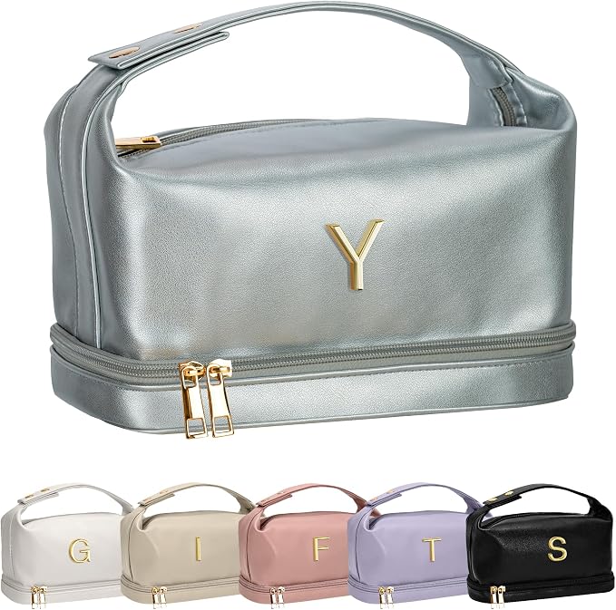 Teenage Girls Gifts Ideas, Personalized Makeup Bag by Vogewood