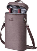 Tirrinia 2 Bottle Wine Gift Tote Carrier by Tirrinia