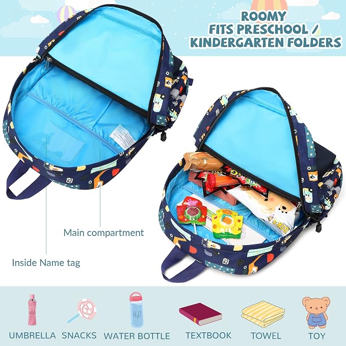mygreen Toddler Backpack, Kids Backpack - Image 6