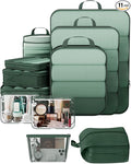 Veken 11 Set Compression Packing Cubes by Veken
