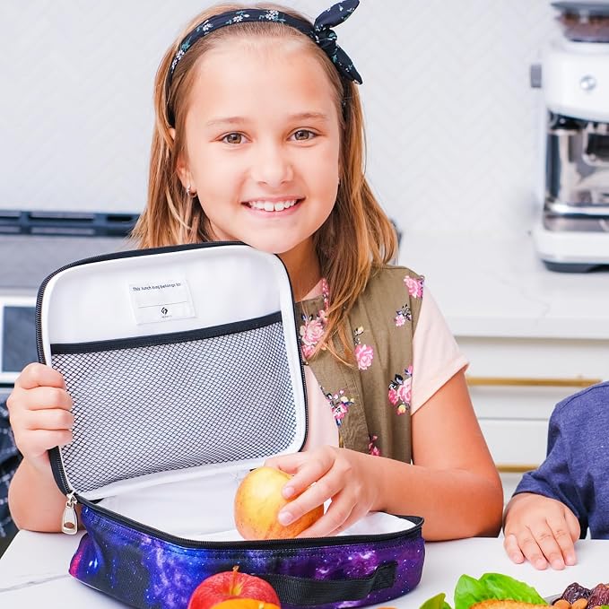Fenrici Robotic Kids Lunch Box for Boys, Girls Insulated Lunch Bag, Soft Sided - Image 4