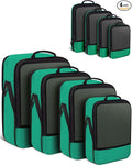 4 PCS Set Compression Packing Cubes by SDGFUI