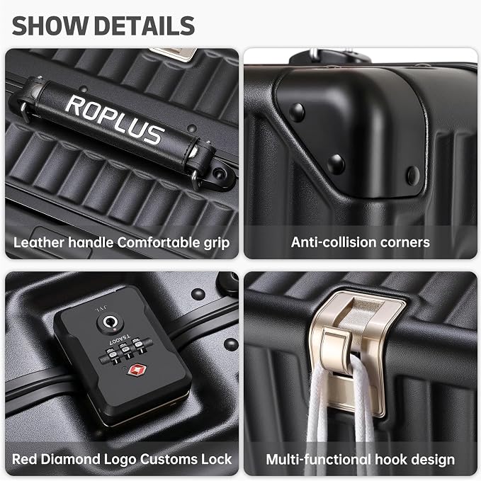 Aluminium Frame Carry on Luggage - Image 5