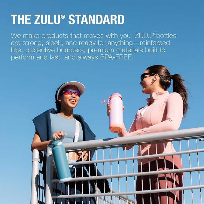 ZULU Powerfill Pro 64oz Half Gallon Stainless Steel Water Bottle - Image 5