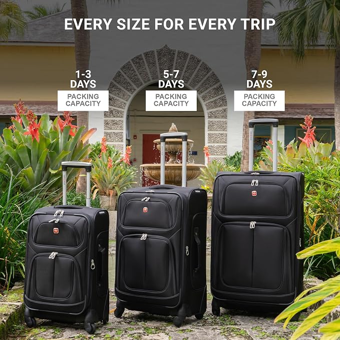 SwissGear Sion Softside Expandable Luggage, Carry-On 21-Inch - Image 6