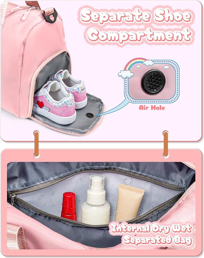 8 Year Old Girl Birthday Gift -Girl Gym Bag - Image 7