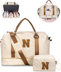 Gifts for Sister-Initial Duffle Bag by Vogewood