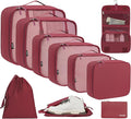 BAGAIL 6 Set/8 Set/10 Set Packing Cubes Various Sizes Packing Organizer by BAGAIL