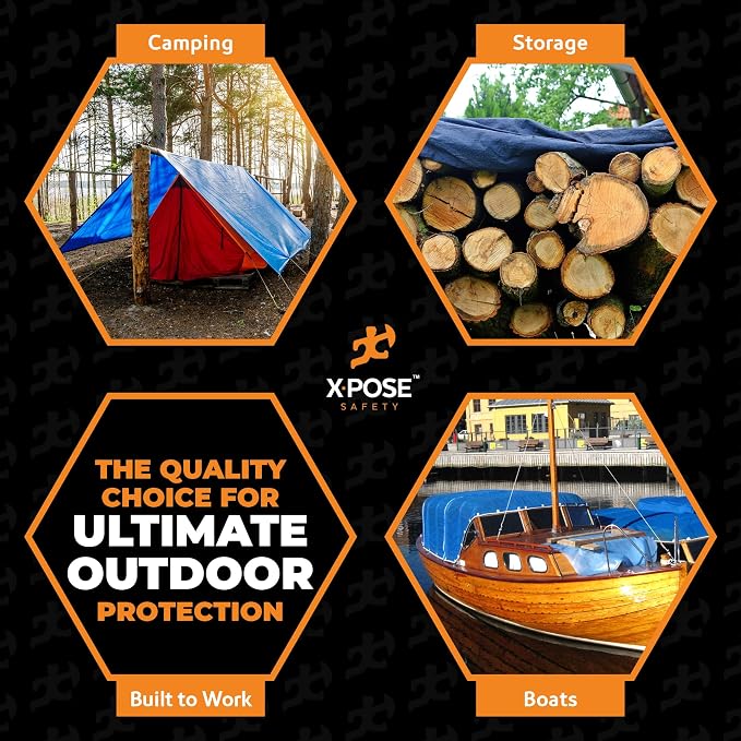 Better Blue Poly Tarp 40' x 60' - Image 7