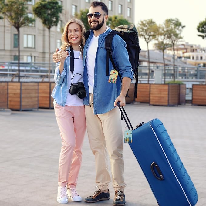 Travel Luggage Tags, 2 Pack Travel Cruise Tags - Image 7