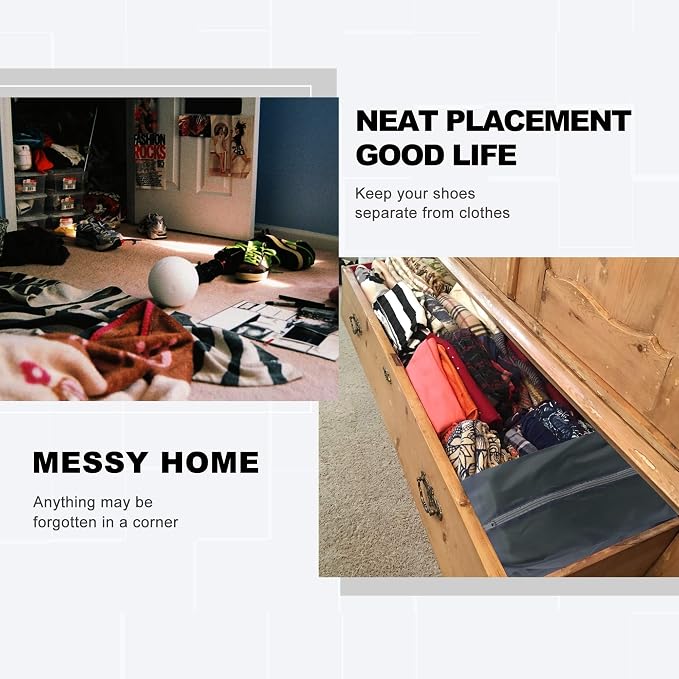 BeeGreen Black Shoe Organizer Set - Image 5