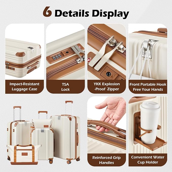 Luggage Set 3 Piece Luggage - Image 7