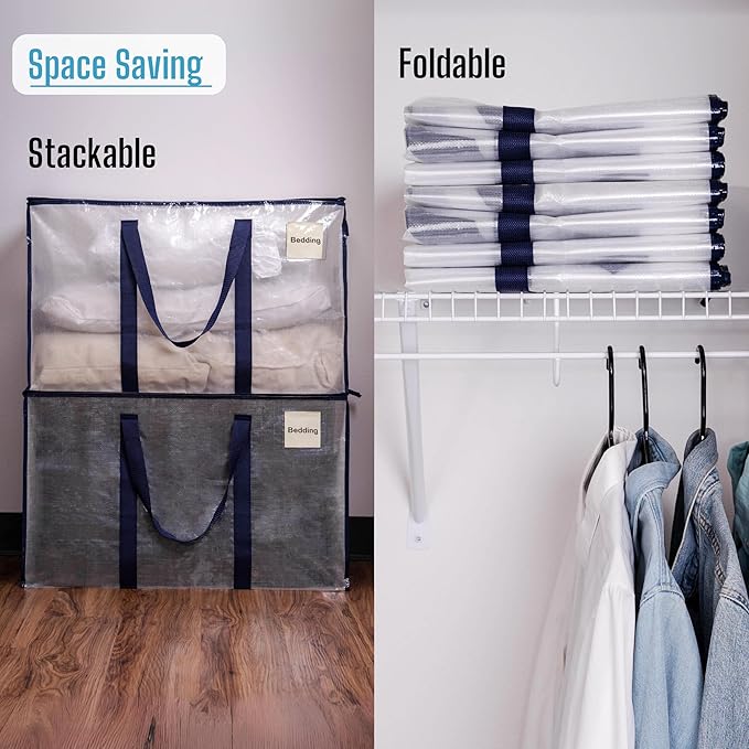 VENO 8 Pack Moving Bags, Heavy Duty, Moving Boxes Alternative, Packing Storage - Image 6