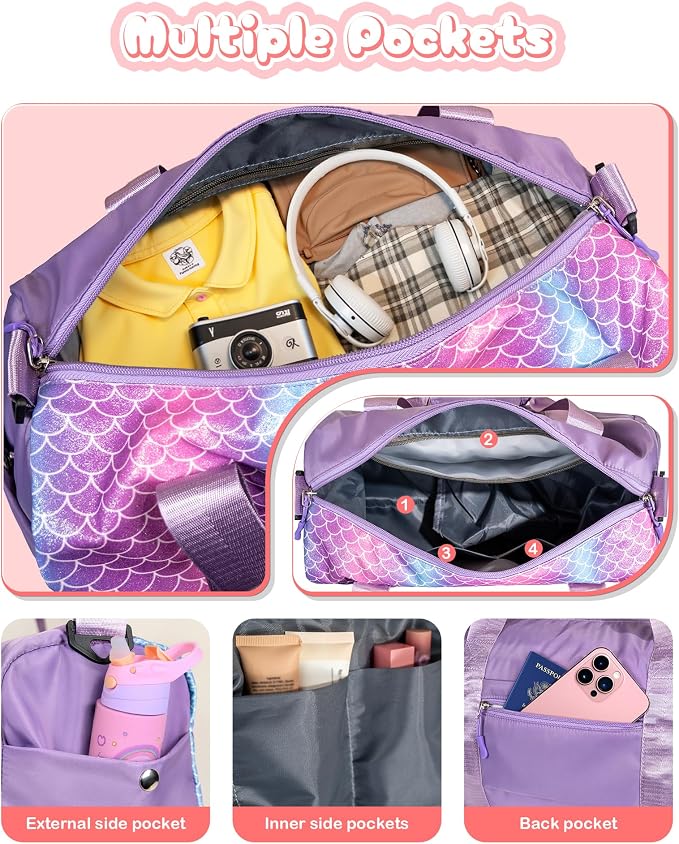 Christmas Gifts for Kids-Girl Gym Bag - Image 5