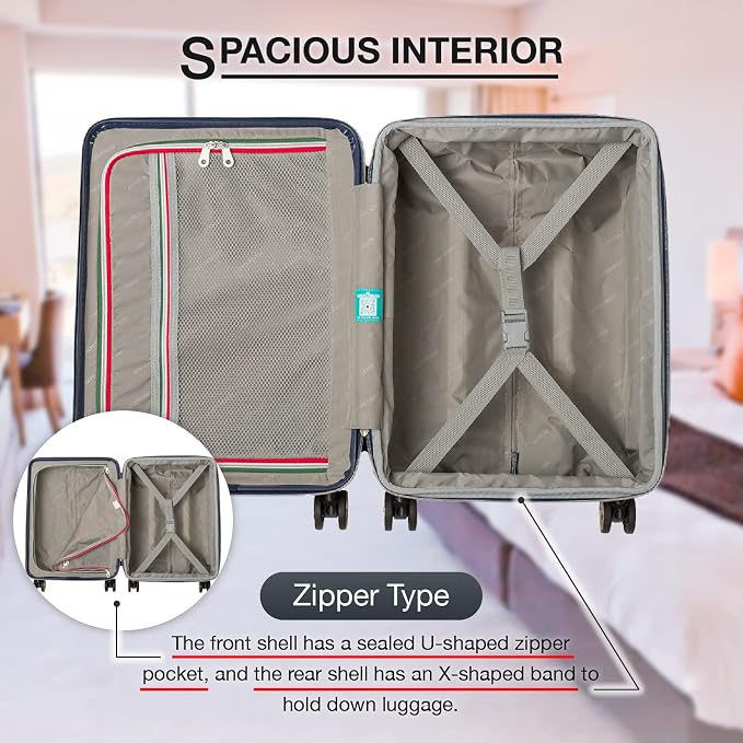 LEGEND WALKER SPATHA Hardside Expandable Luggage, 5109-60-YE - Image 5