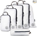 Large Compression Packing Cubes 6 Piece Set by TRIPPEDTravelGear