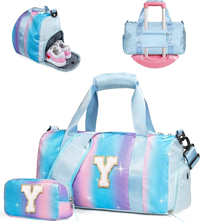 Christmas Gifts for Kids-Girl Gym Bag by Vogewood