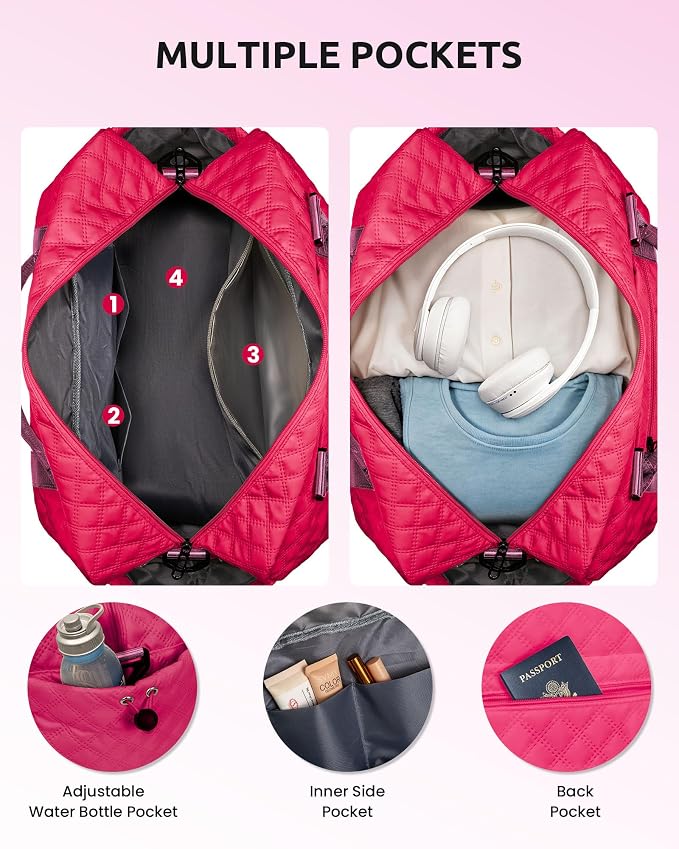Womens Gifts for Birthday-Initial Travel Bag - Image 6