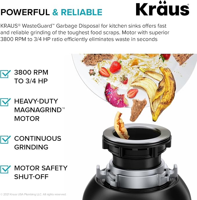 KRAUS Standart PRO™ 23-inch 16 Gauge Undermount Single Bowl Stainless Steel - Image 9