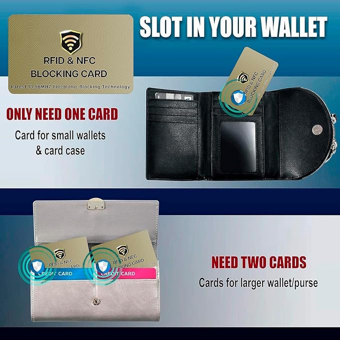 SaiTech IT RFID Cards One Card Protects Entire Wallet Purse - Image 7