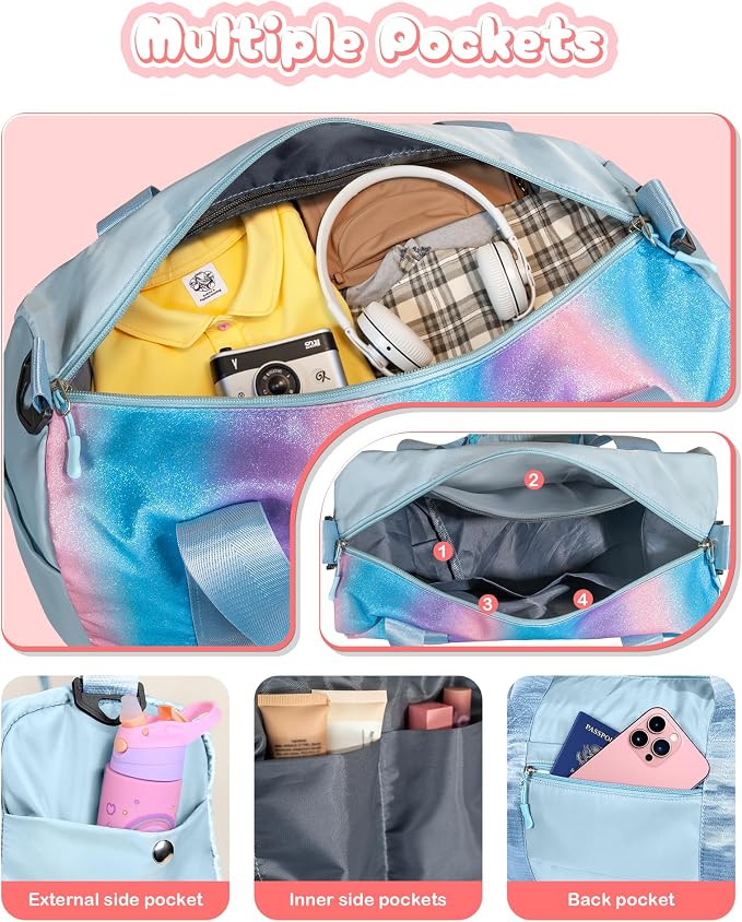 Dance Bag for Girls- Gym Bag - Image 5