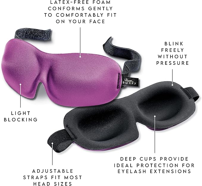 Bucky 40 Blinks No Pressure Printed Eye Mask - Image 7