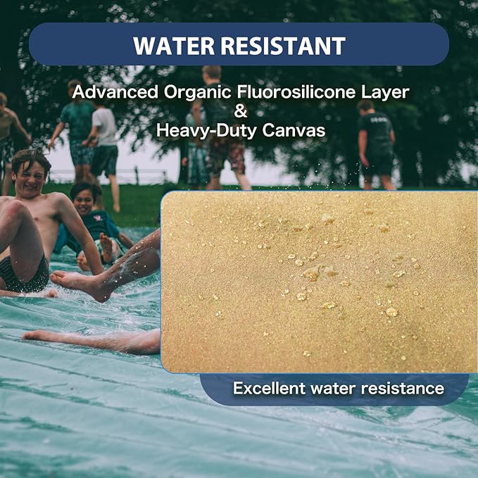 20’x24’ Canvas Tarp Heavy Duty Water Resistant Tarpaulins - Image 2
