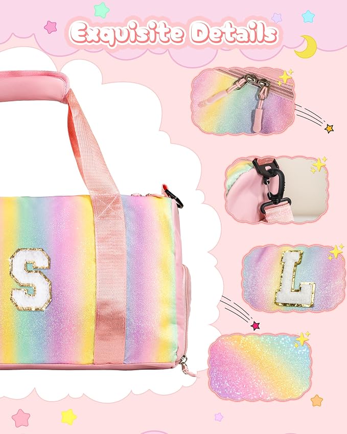 Preppy Gifts Gifts for Kids-Girl Gym Bag - Image 4
