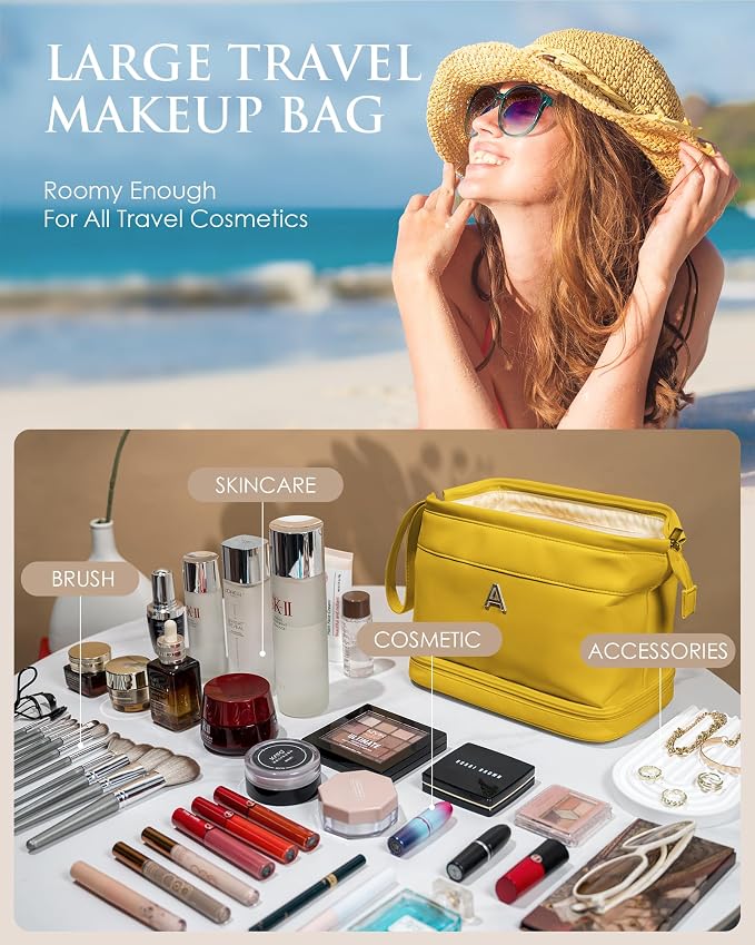 Personalized Gifts for Women, Initial Makeup Bag, Travel Gifts, Personalized - Image 2