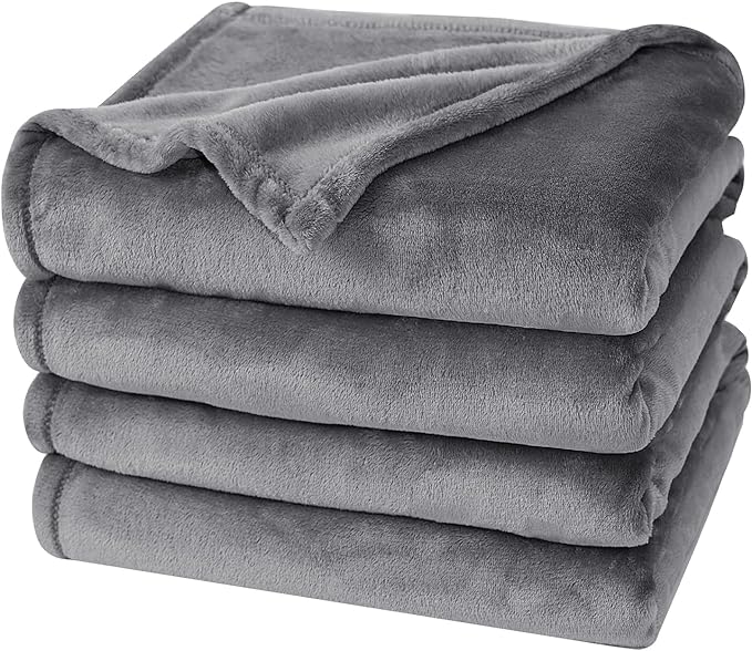 PHF Ultra Soft Fleece Blanket Twin Size, No Shed No Pilling Luxury Plush Cozy by PHF