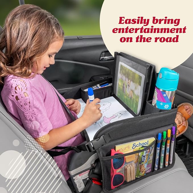 Lusso Gear Lap Tray for Toddler and kids, Table Tray for Travel, Car Seat - Image 3