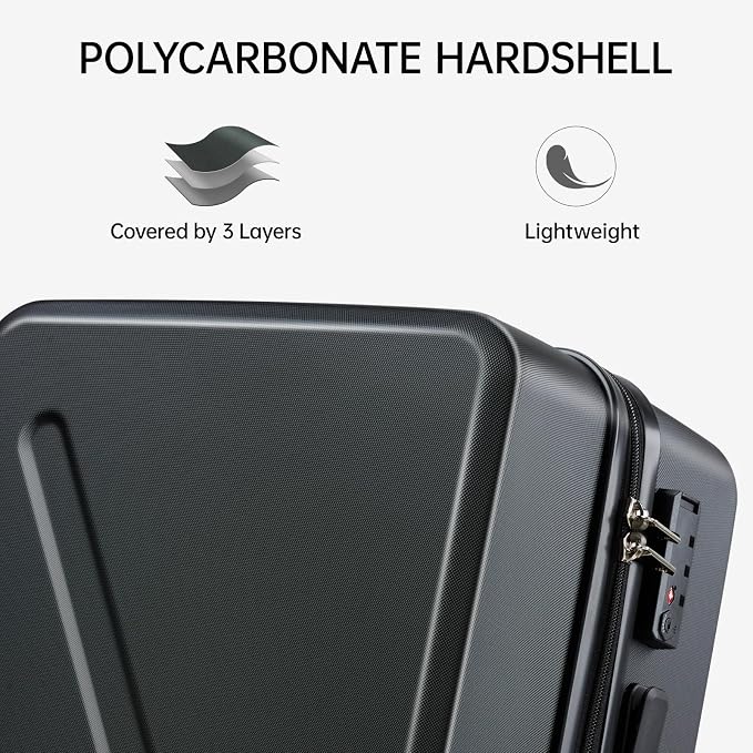 MILADA 28 Inch Hard Shell Luggage - Image 7