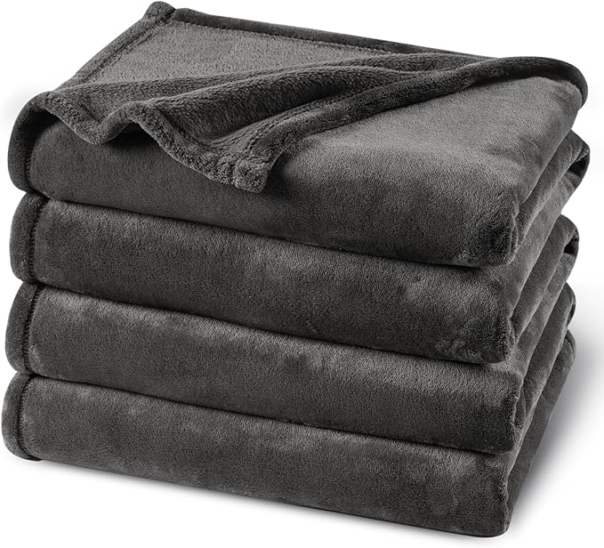 PHF Ultra Soft Fleece Blanket Twin Size, No Shed No Pilling Luxury Plush Cozy by PHF