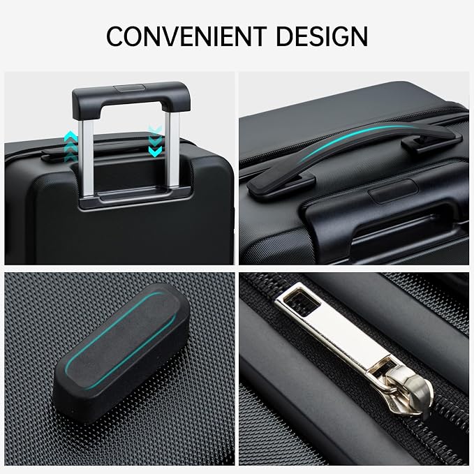 MILADA Carry On Luggage 22x14x9 Airline Approved - Image 9