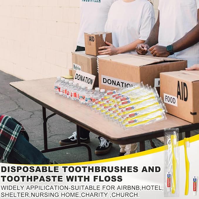 30pcs Disposable Toothbrushes - Image 3