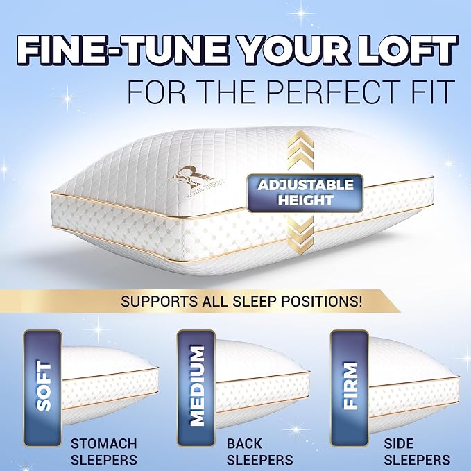 Royal Therapy King Memory Foam Pillows 2-Pack - Image 3
