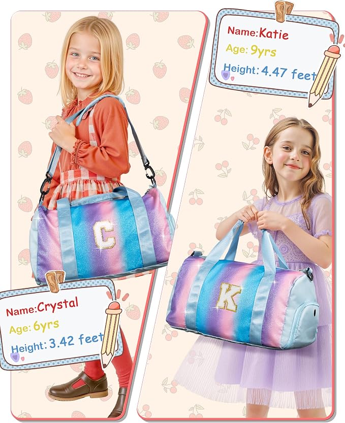 Gift Ideas for Kids Girls-Girl Gym Bag - Image 6