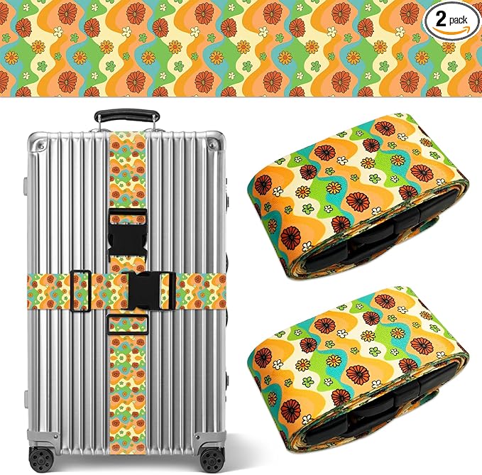 Luggage Straps for Suitcases TSA Approved, Luggage Identifiers for Suitcase by Unknown